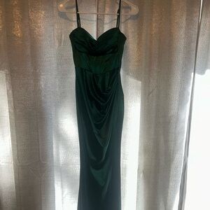 Windsor Dark Green Maxi Dress
